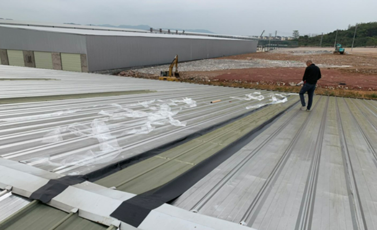 竹溪厂房屋面防水维修案例